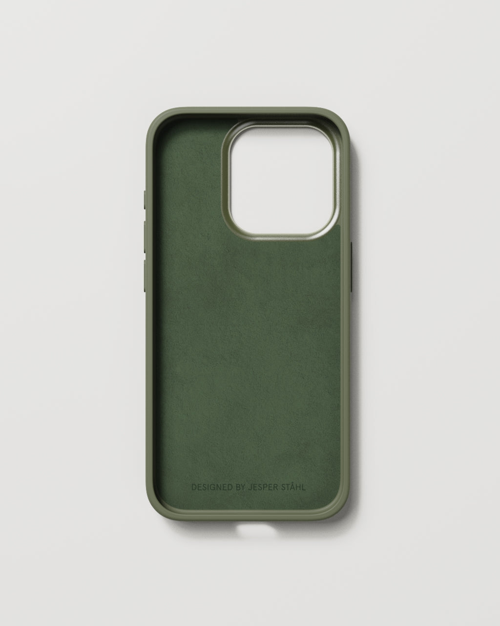 Bold Case - iPhone 15 Pro - Linen Beige & Olive Green