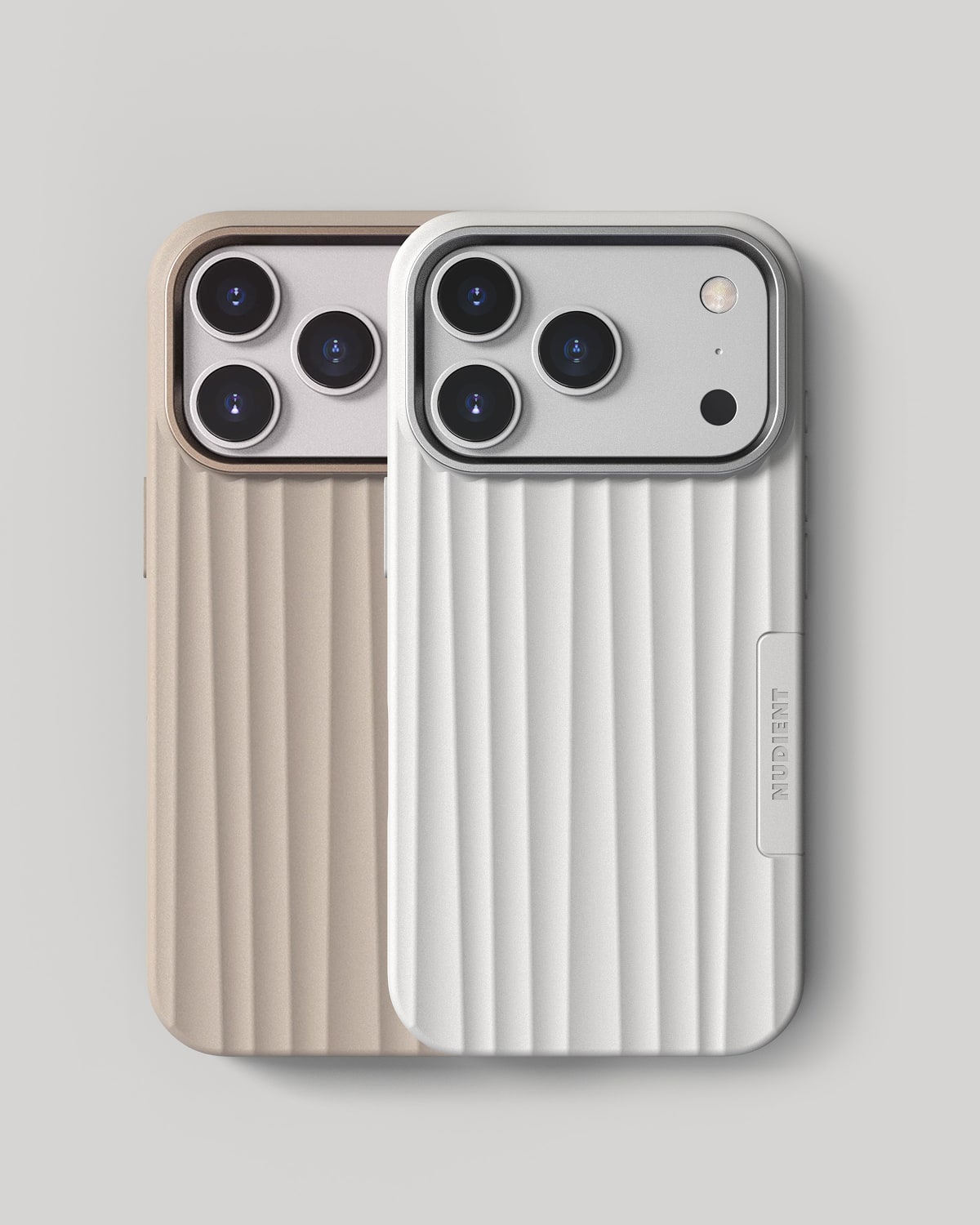 Bold Case - iPhone 17 Pro - Linen Beige & Chalk White