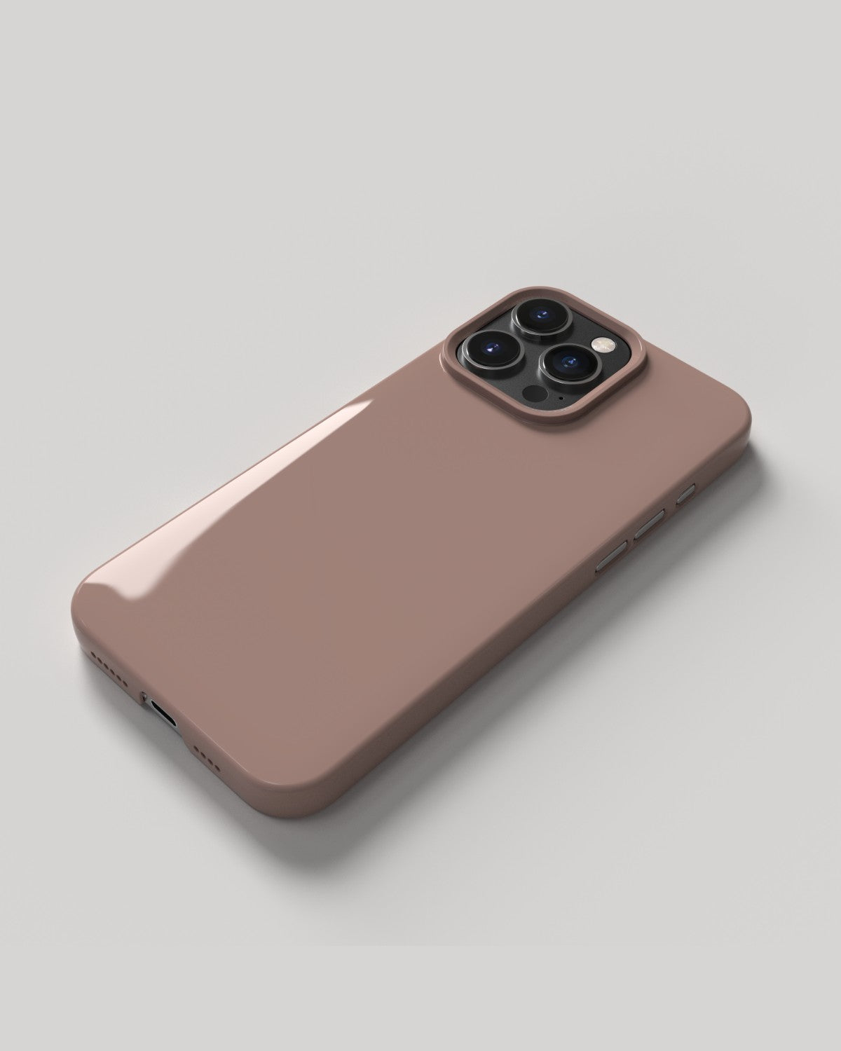 Nudient iPhone 16ケース MagSafe対応 ピンク Thin Case MagSafe - Dusty Pink Glossy - iPhone 16 Pro Max – NUDIENT