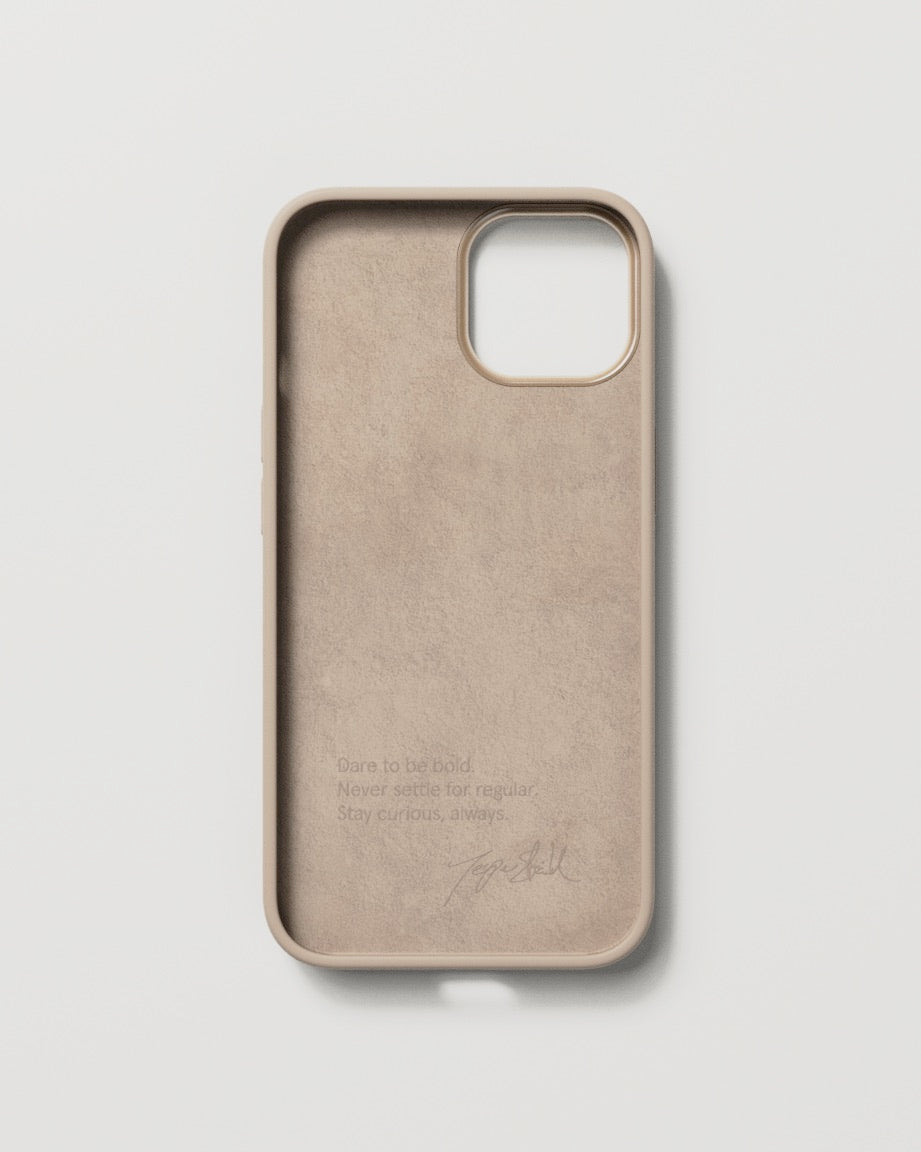 Bold Case - Linen Beige - iPhone 14 – NUDIENT