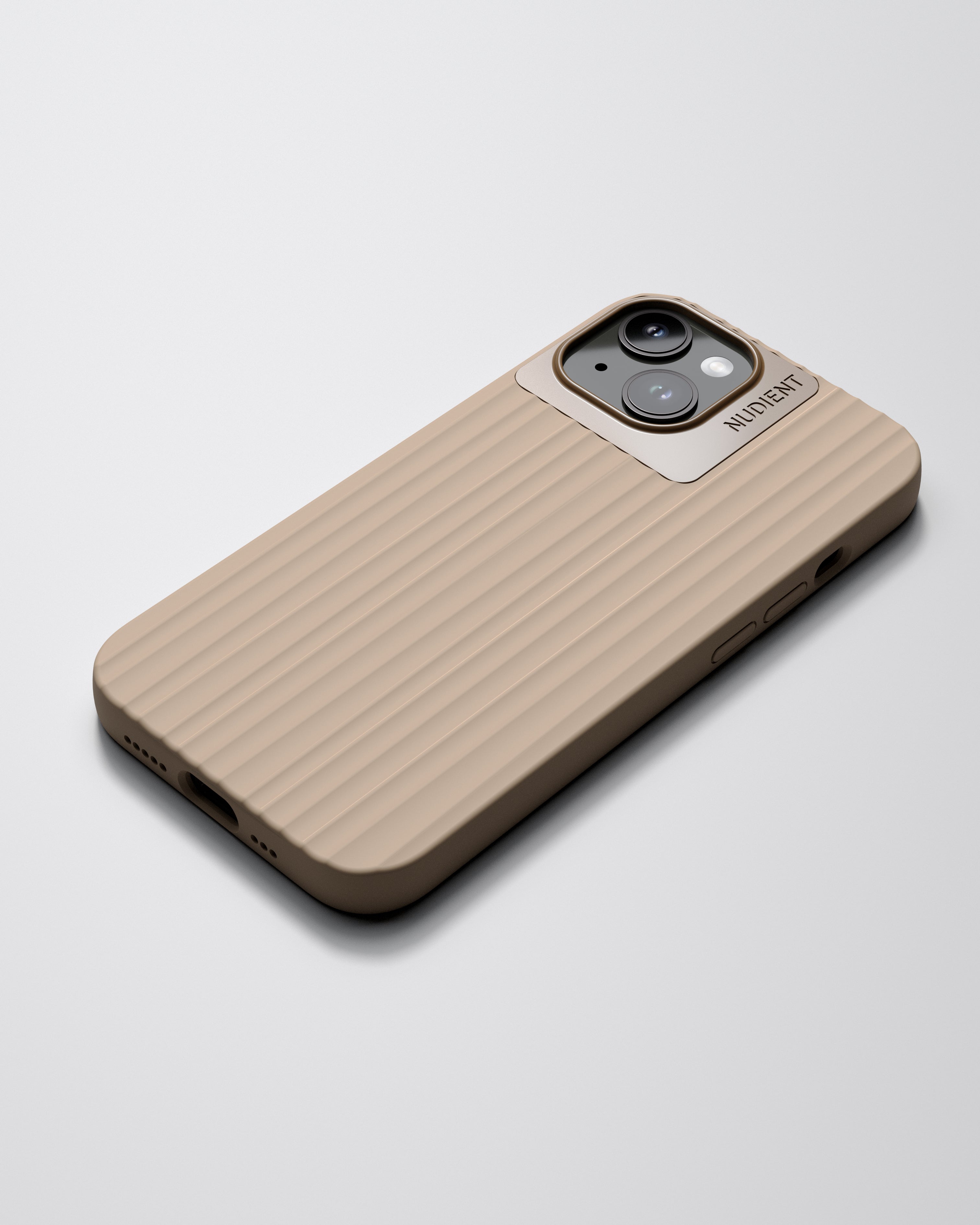 Bold Case - Linen Beige - iPhone 14 – NUDIENT